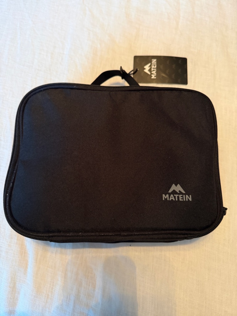 Black Tech Travel Organizer Pouch